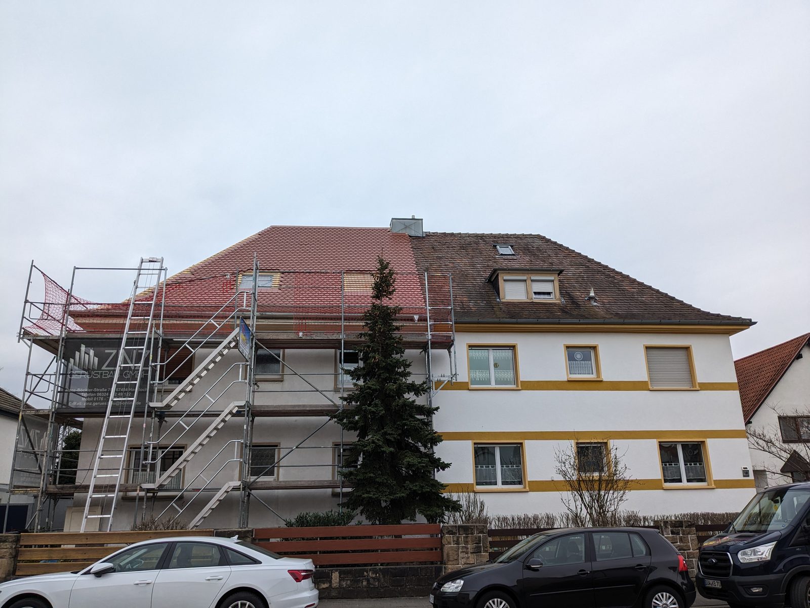 Dachsanierung an einem Kundenprojekt